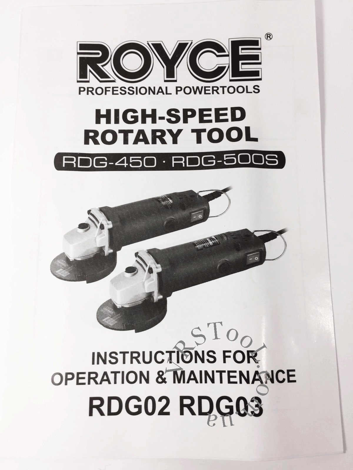 Мини болгарка Royce RDG-450 — изображение 4